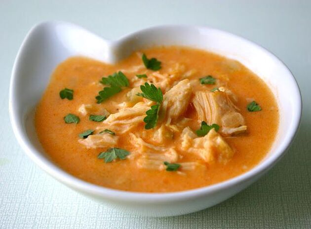 حساء الدجاج